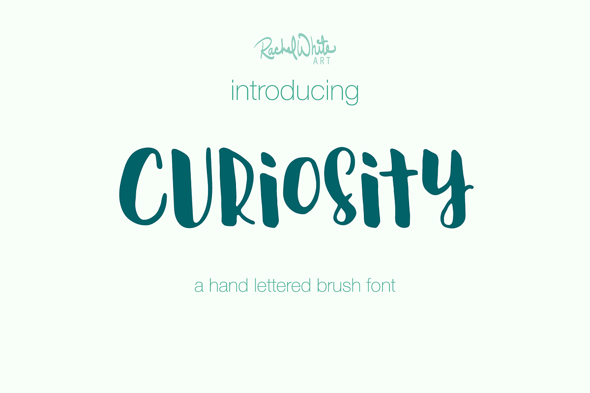 Capital Font Bundle, 8 fonts, a Script Font by Rachel White Art (Photo 4 of 17)