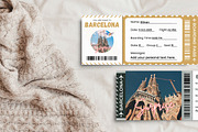 Barcelona Boarding Pass Canva, a Card Template by Snapybiz (Thumbnail 9 of 10)