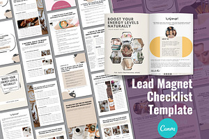 Lead Magnet Template, Editable ebook, a Magazine Template by iloveTemplate