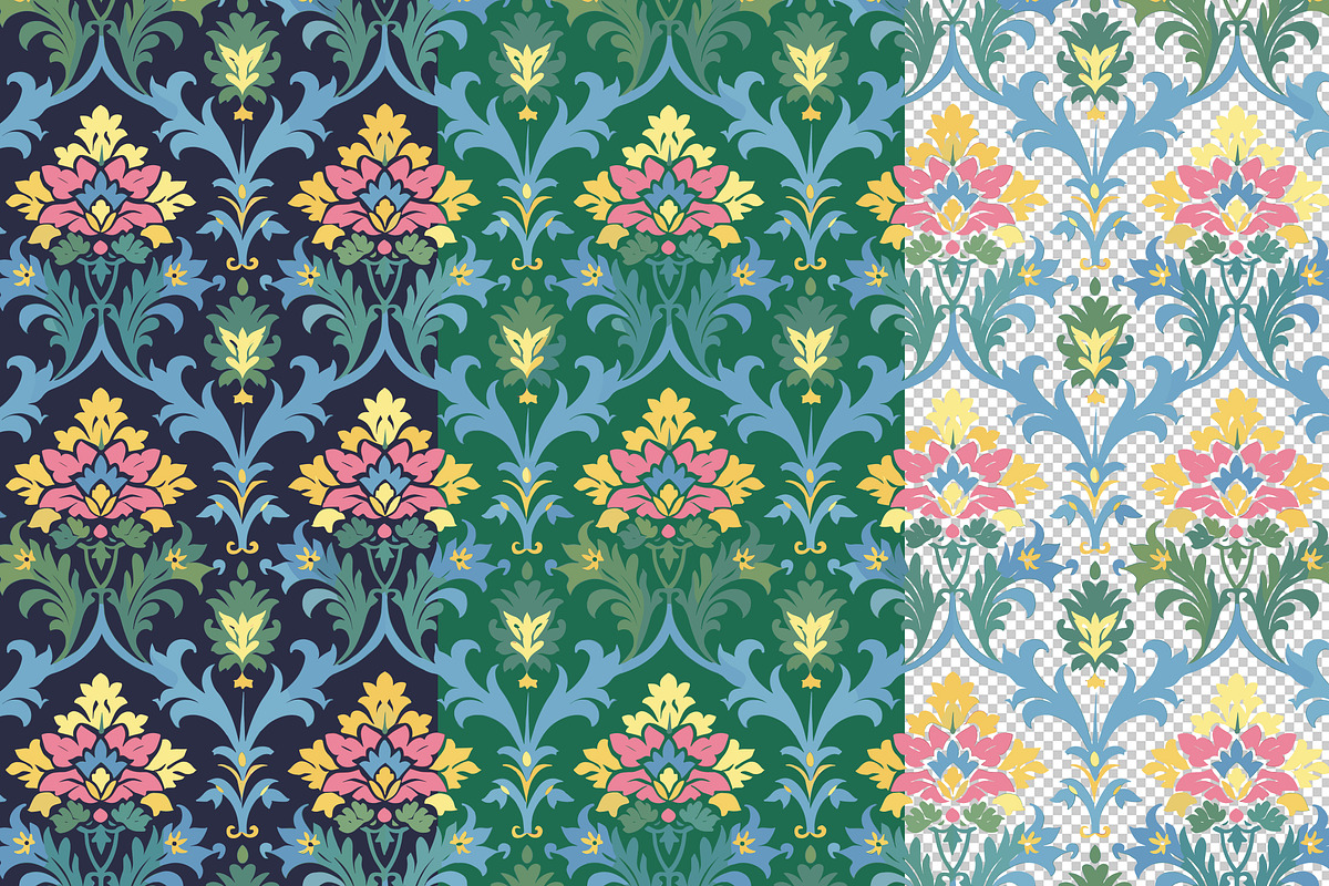 Antique Vintage Mediterranean 2, a Pattern Graphic by Olya Creative (Photo 4 of 14)
