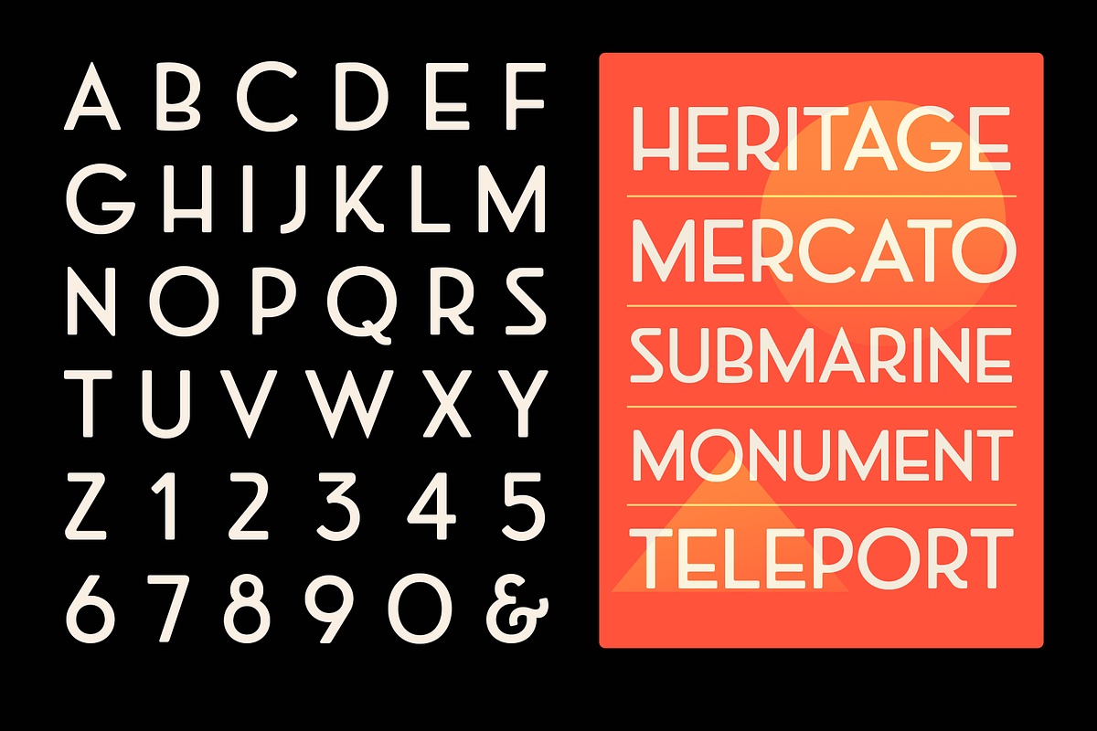Pabean Market, a Sans Serif Font by Nasir Udin (Photo 12 of 13)