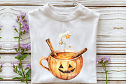 Cute Witchy Autumn Clipart, an Illustration by Rose Art (Thumbnail 5 of 7)