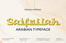 Saifullah - Arabian Typeface