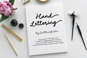 Beritta, a Script Font by Sulthan Studio (Thumbnail 6 of 7)