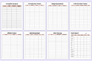 Craft Business Planner Bundle Canva, a Stationery Template by Mustafiz (Thumbnail 4 of 8)