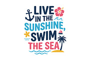 Summer Vacation Quotes, a Seasonal Illustration by Artivon (Thumbnail 9 of 11)