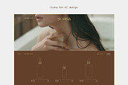 Modern cosmetic bottles, an Icon by LETTER V studio (Thumbnail 6 of 10)