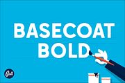 Basecoat Bold, a Sans Serif Font by Jonathan Ball (Thumbnail 1 of 6)