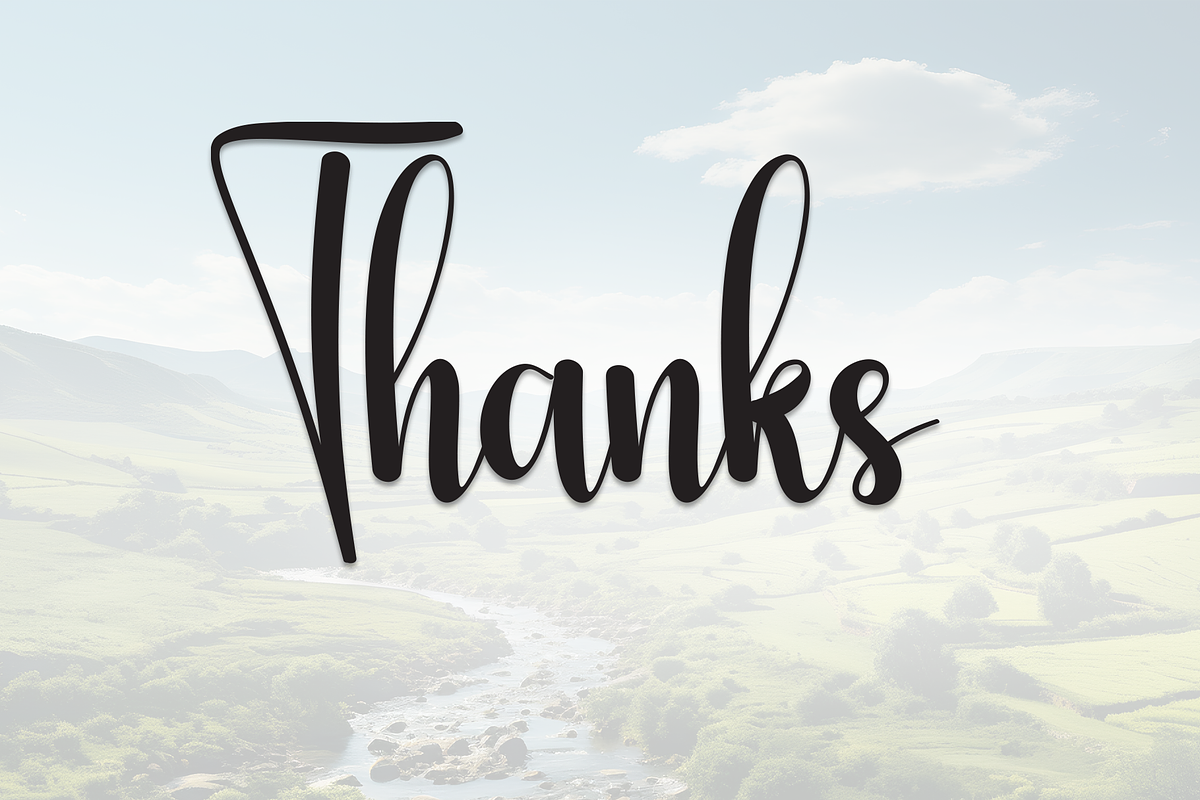 Highland | Script Font, a Handwritten Font by Scratchones (Photo 9 of 9)