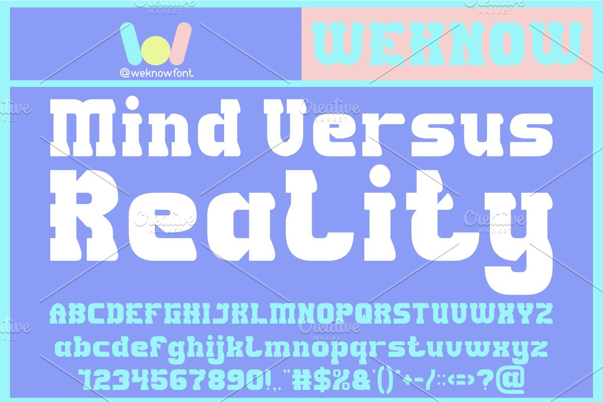 Dream Walkers font, a Slab Serif Font by weknow (Photo 3 of 8)