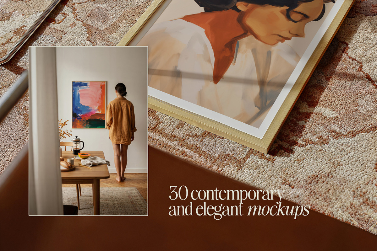 Chiara Frame Mockup Bundle, a Household Mockup by Salt Color Studio (Photo 14 of 19)