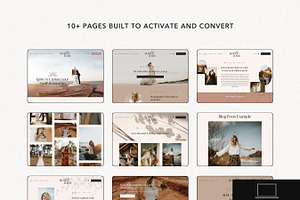 Squarespace 7.1 Boho Babe