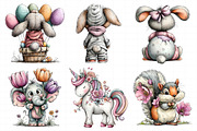 Spring Back View Animal Clipart, an Illustration by Daily.Designs (Thumbnail 3 of 8)