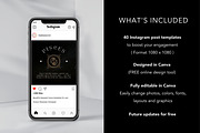Spiritual Instagram Templates Canva, a Social Media Template by DeeBeeDesign (Thumbnail 5 of 10)