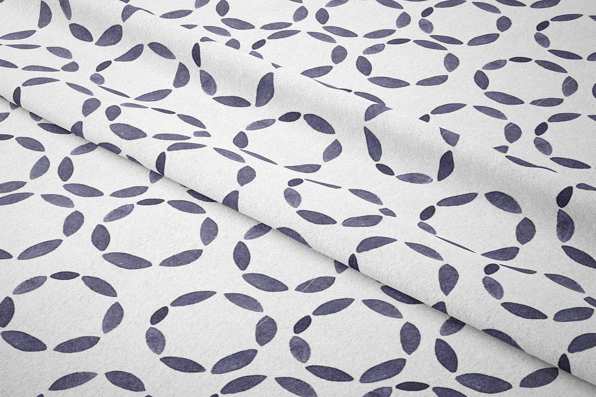 Watercolor Seamless Pattern Set, a Pattern Graphic by Minna May Design (Photo 4 of 5)
