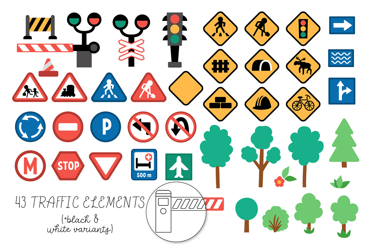 Transportation clipart, an Object Graphic by Lexi Claus (Photo 6 of 12)