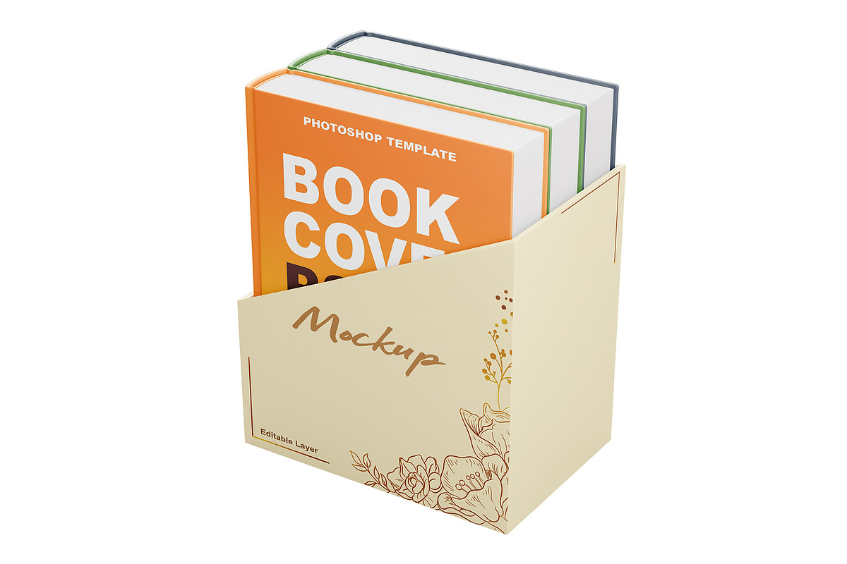 Book Cover Mockup, a Books & Magazine Mockup by mockupbuys (Photo 24 of 101)