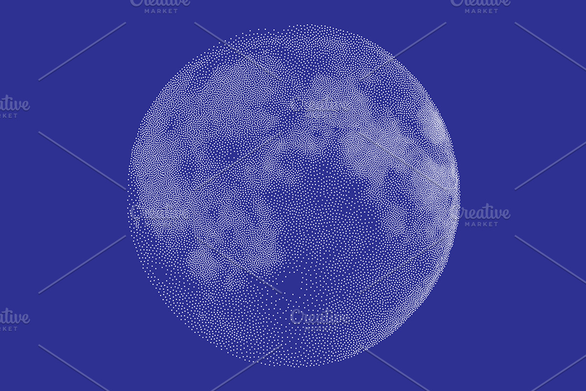 Moon vector set., an Object Graphic by xgart (Photo 3 of 5)