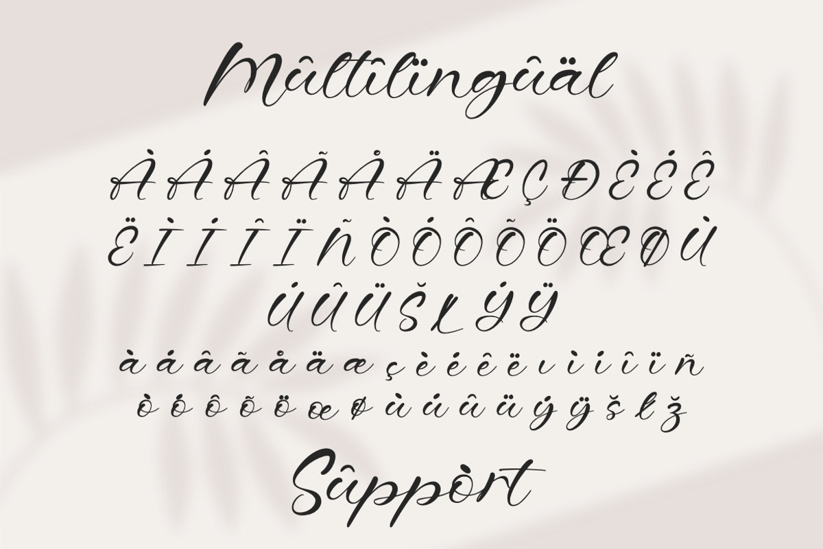 Fostgard - Casual Script Font, a Script Font by Dhabee (Photo 6 of 15)