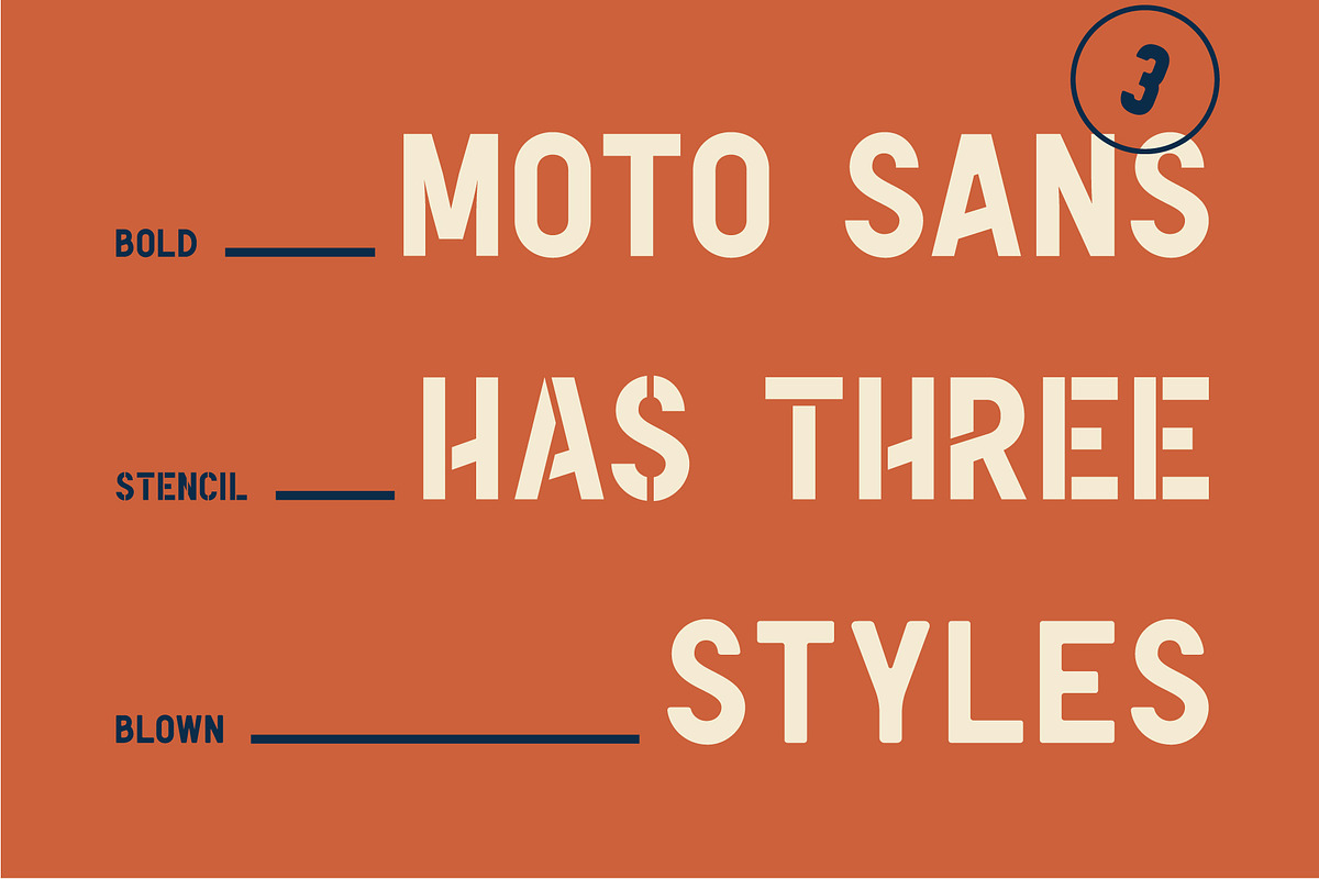 Moto Sans preview 3