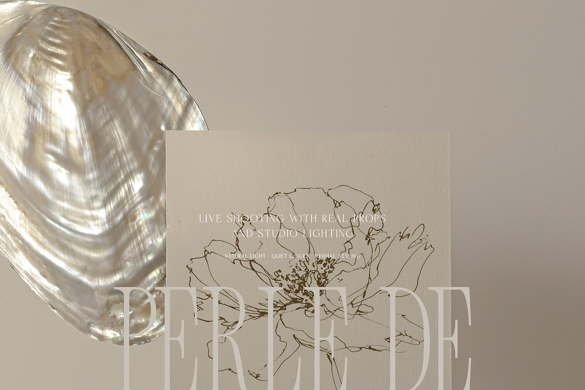 Perle De La Mer Mockups, a Product Mockup by Muse Mockups (Photo 4 of 16)