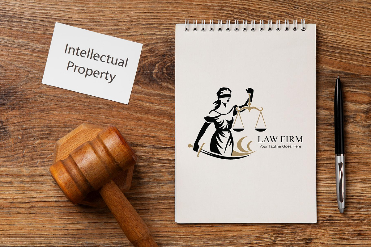 Lady Justice Law Firm Logo Design, a Branding & Logo Template by YUDesignStore (Photo 6 of 9)