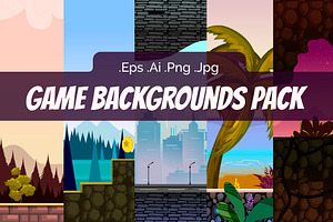 Fresh Game Backgrounds Pack