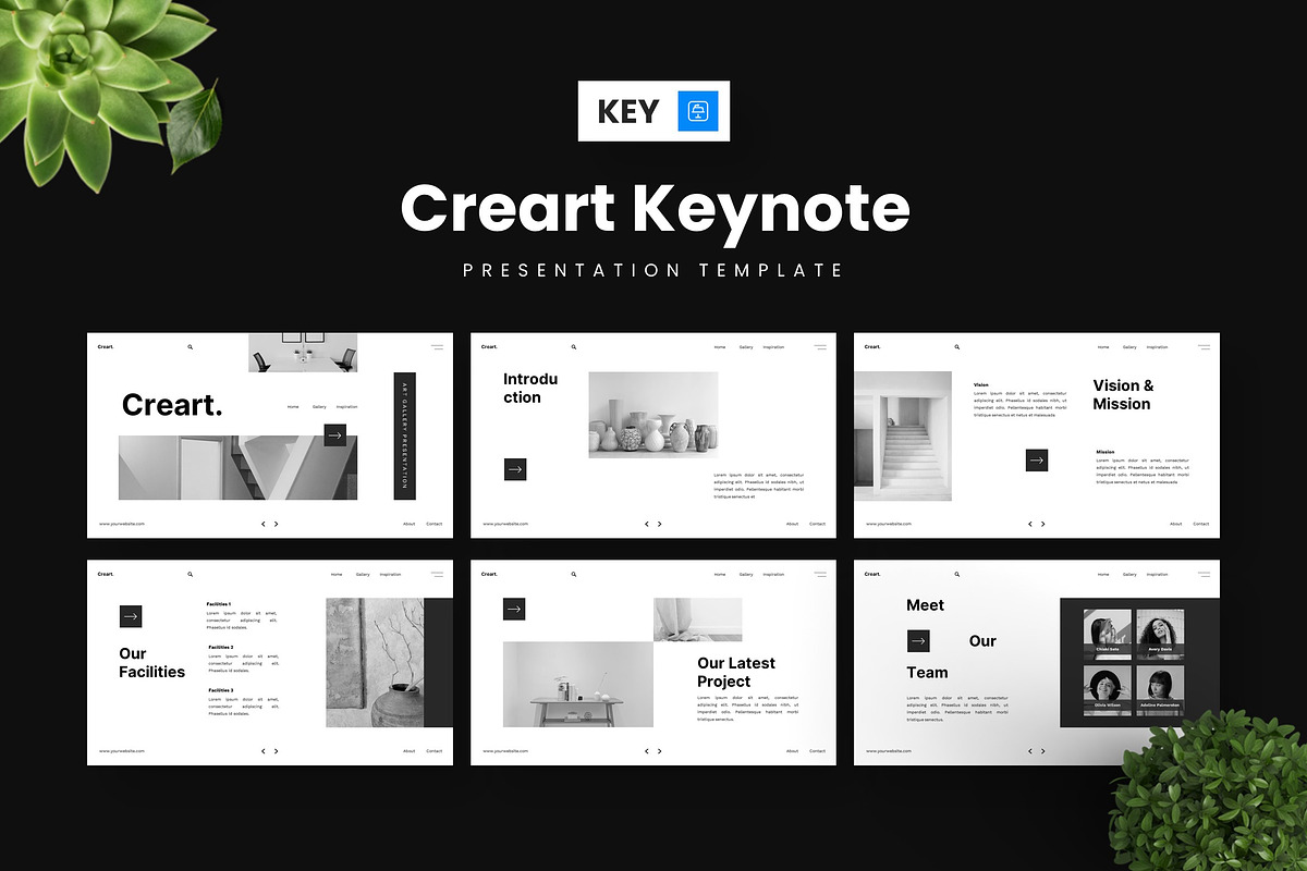 Creart - Keynote Templates, a Presentation Template by Deepslide Studio (Photo 4 of 6)