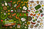Casino Objects & Symbols Set, an Object Graphic by BALABOLKA (Thumbnail 2 of 4)