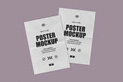 Folded Poster Mockup, an Advertising Mockup by Design Squad (Thumbnail 3 of 5)