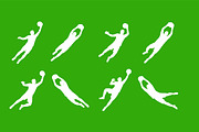 Soccer Goalkeeper Silhouette Vector, an Object Graphic by Artonix (Thumbnail 2 of 3)