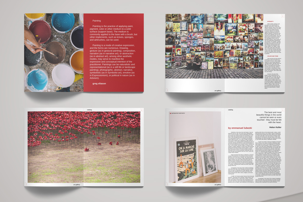 Art Gallery Package, a Brochure Template by Boris Cupac (Photo 13 of 26)