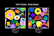 Retro Cartoon Label Pack, a Decorative Illustration by Dedraw Studio (Thumbnail 4 of 10)