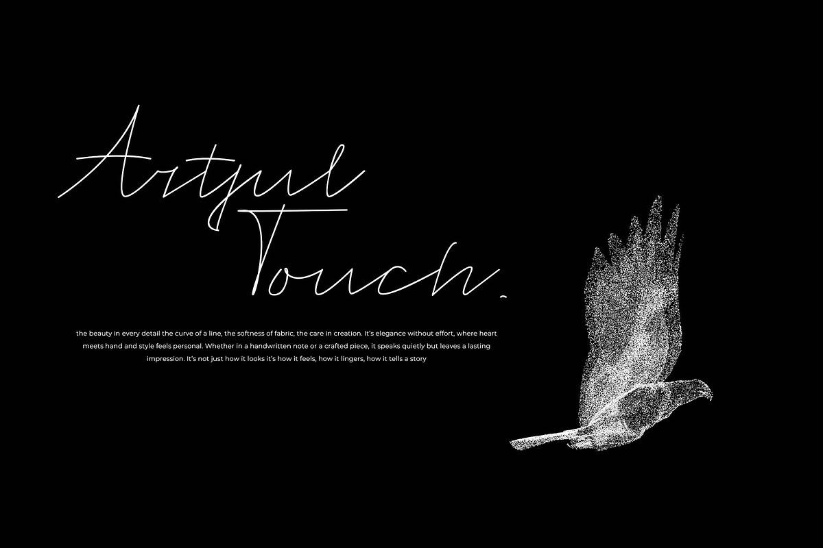 Tulisha | Monoline & Brush Script, a Script Font by Jadatype.id (Photo 2 of 7)