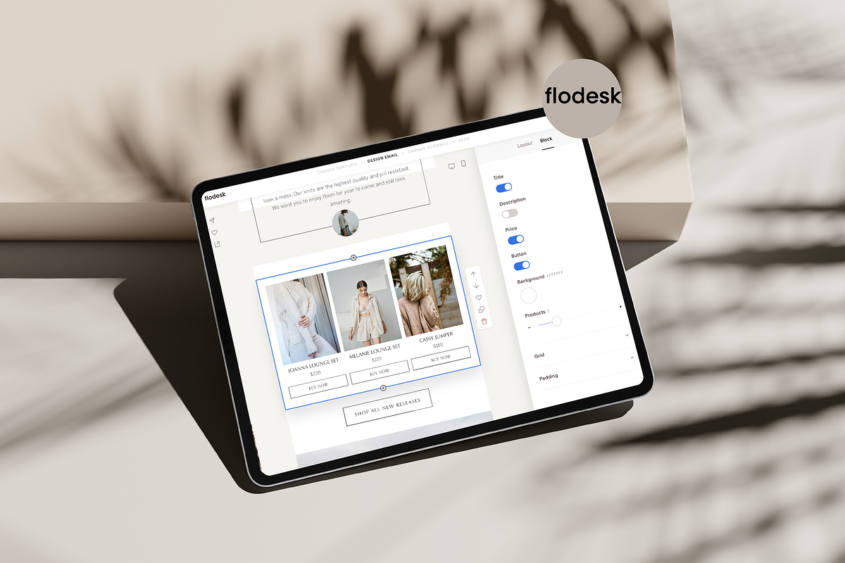 Flodesk E-Commerce Email Template