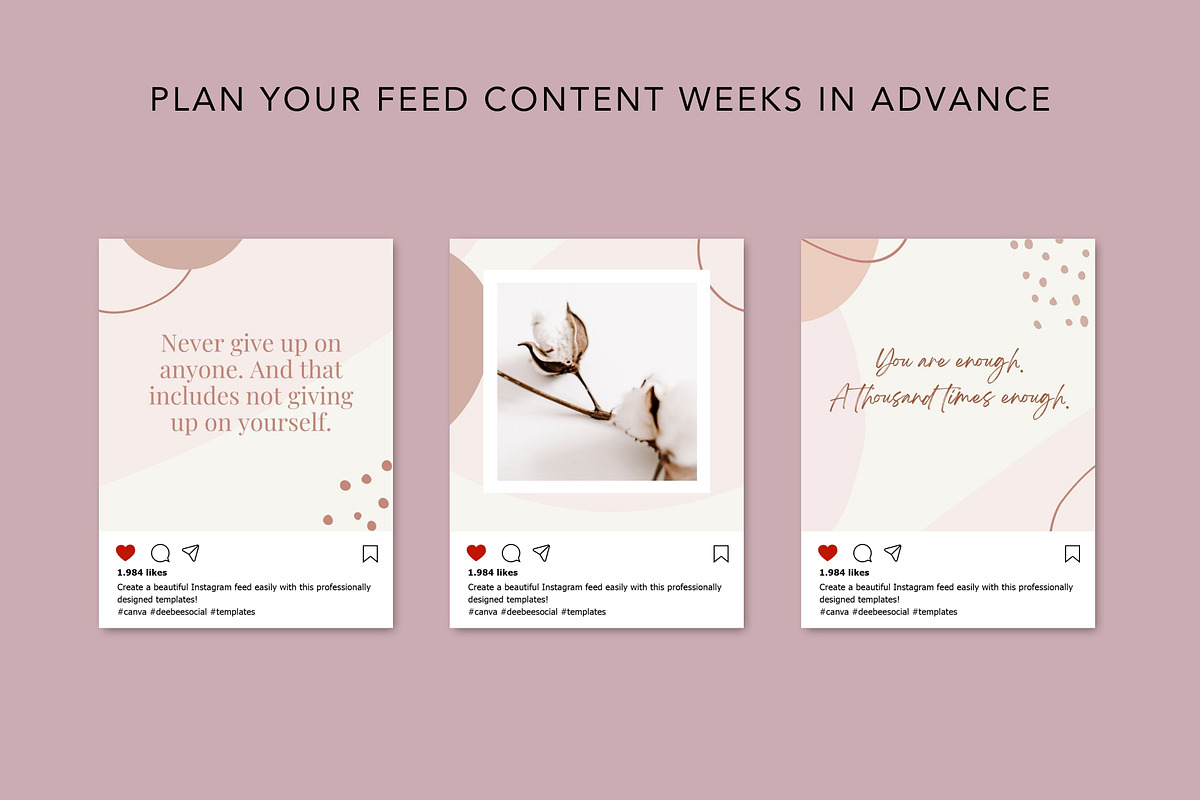 Self love Instagram Puzzle Canva, a Social Media Template by DeeBeeDesign (Photo 5 of 10)