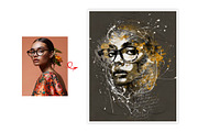 Vintage Watercolor Mixed Media Art, an Action Add-On by MRI STUDIO (Thumbnail 10 of 25)