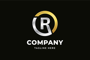 Letter R Luxury Logo