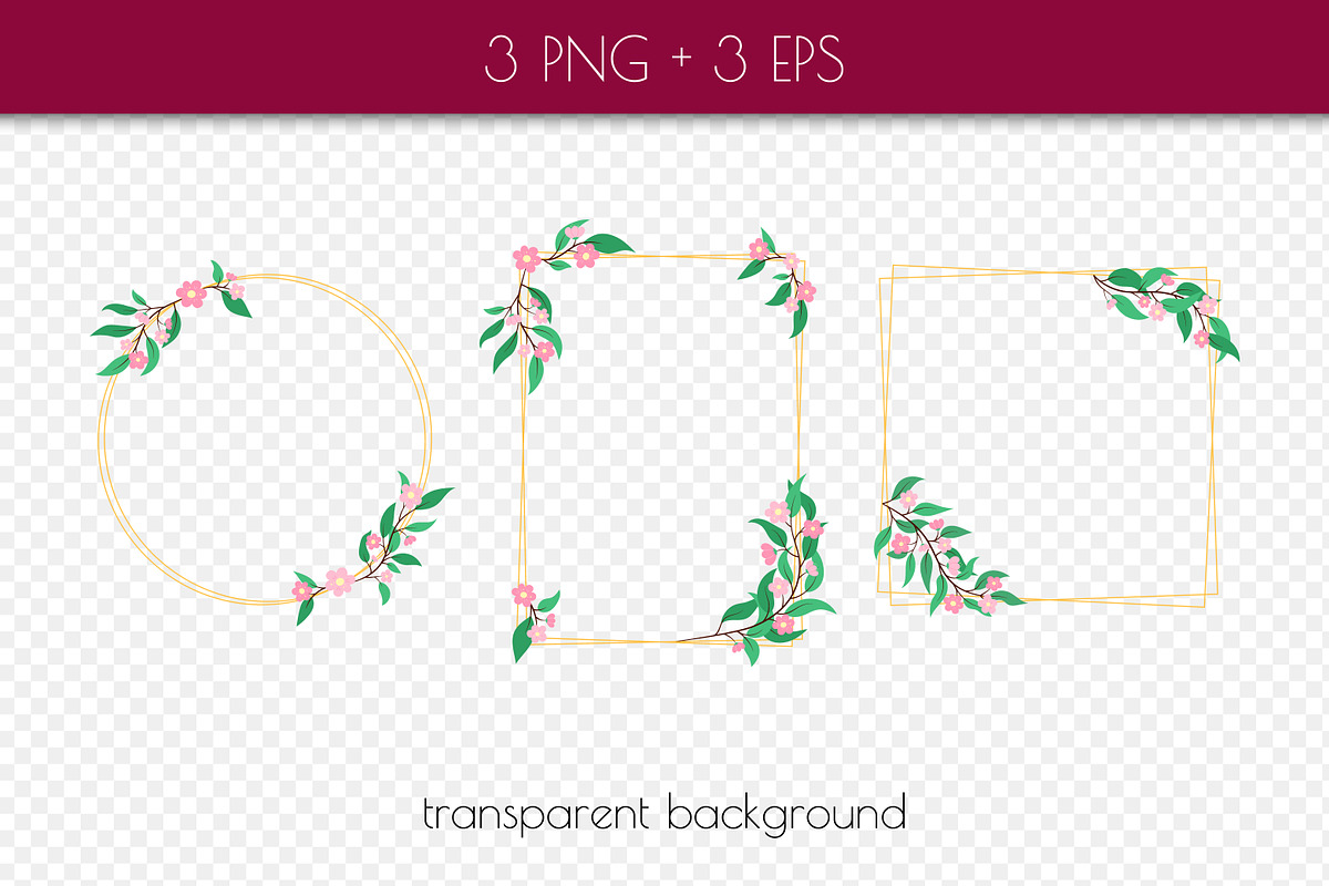Cute Flowers | Floral Collection EPS, a Decorative Illustration by AnnaViolet_store (Photo 3 of 5)