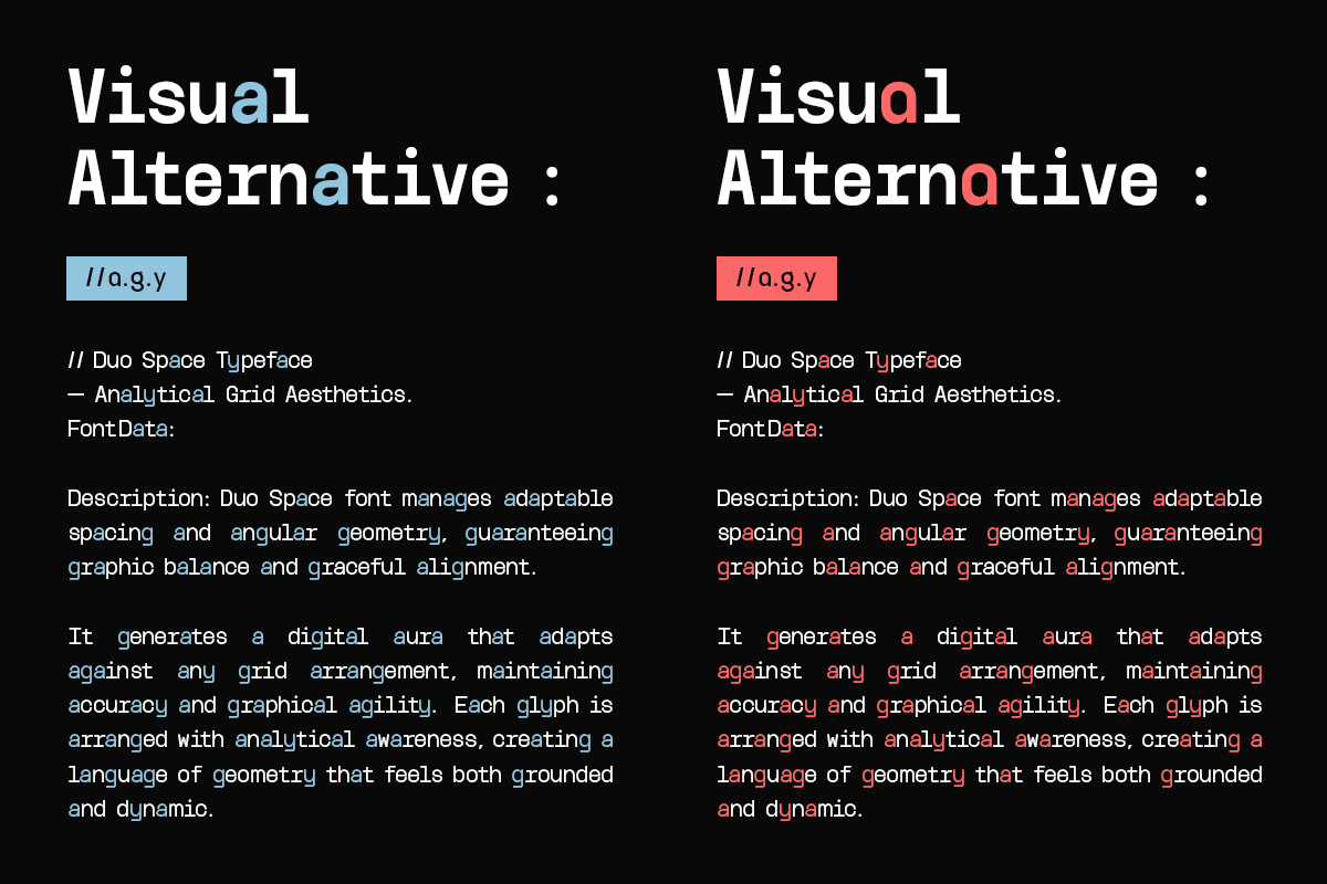 GC Arbiter — Mono Logic Typeface, a Sans Serif Font by Glyphonic (Photo 7 of 15)