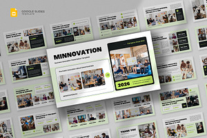 Business Innovation Google Slides, a Presentation Template by fluffstudio