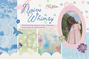Naive Whimsy Dreamy Collage Kit, an Object Graphic by DigARTbyHavroshka (Thumbnail 1 of 17)