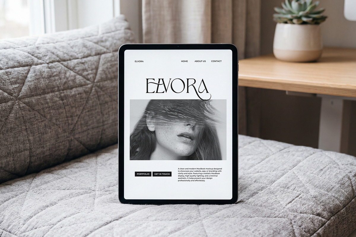 Elvora - iPad Device Mockup Bundle, an iPad Mockup by Heinzel Std Mockup (Photo 8 of 14)