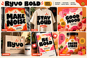Ryvo Bold, a Script Font by Wow Magic (Thumbnail 2 of 5)