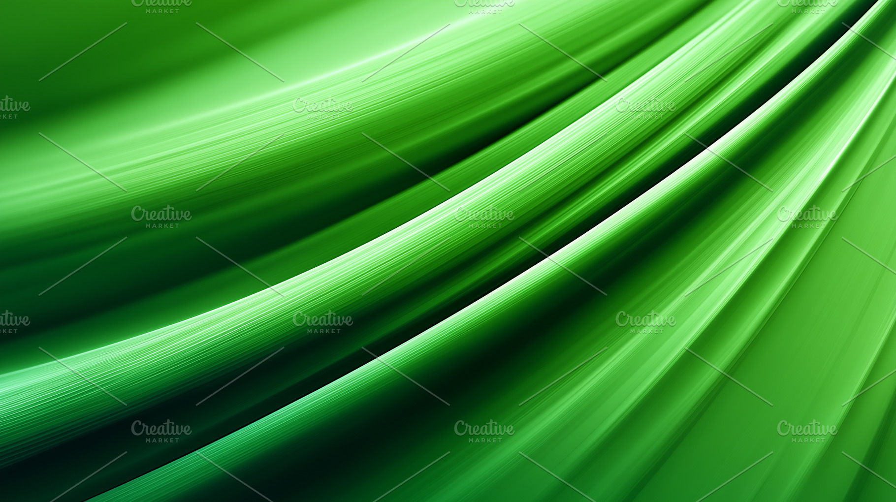 Abstract green flowing lines, a Background Photo by MistyDay