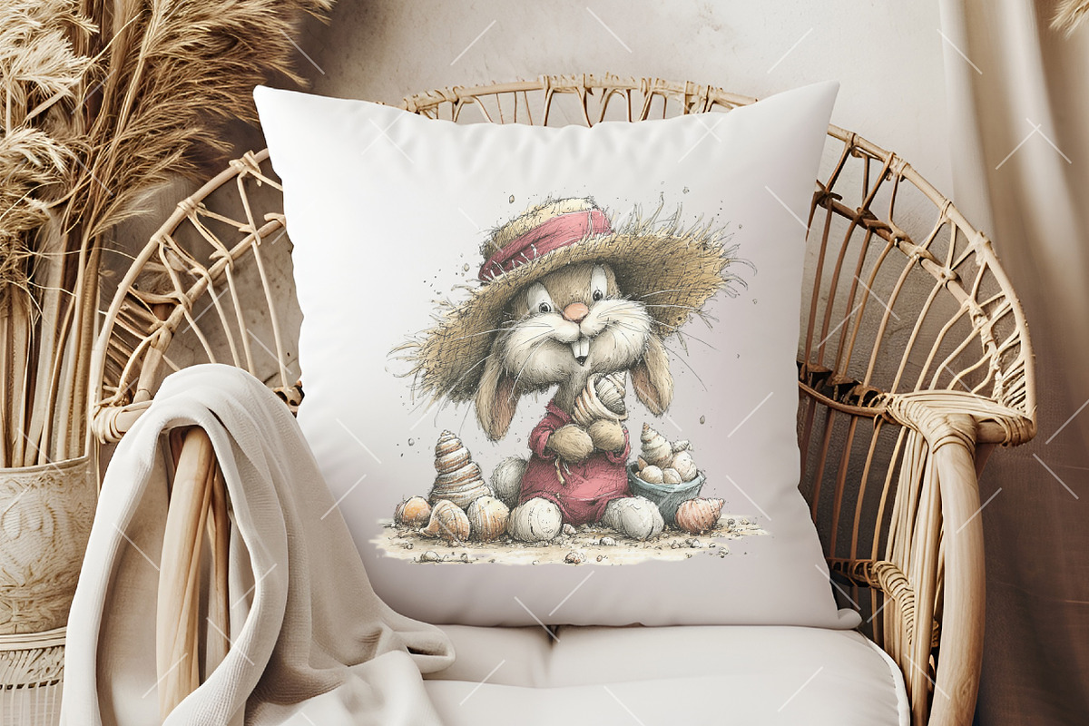Summer Woodland Animals Clipart, an Illustration by OK Design (Photo 5 of 6)
