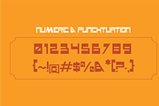 GUBAM - Bold Retro Vintage Font, a Sans Serif Font by Rightwheels (Thumbnail 3 of 11)