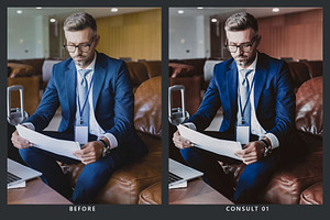 20 Corporate Lightroom Presets LUTs