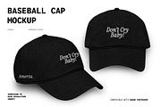 Baseball Cap Mockup by irhasalfahad, a Hat Mockup by Irhasalfahad (Thumbnail 1 of 5)