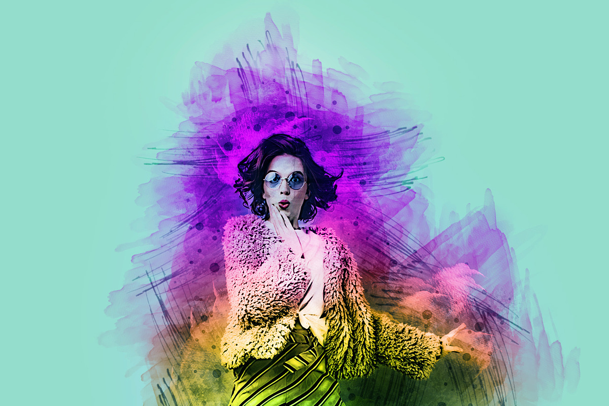 Pro Watercolor Paint, an Action Add-On by MRI STUDIO (Photo 6 of 18)